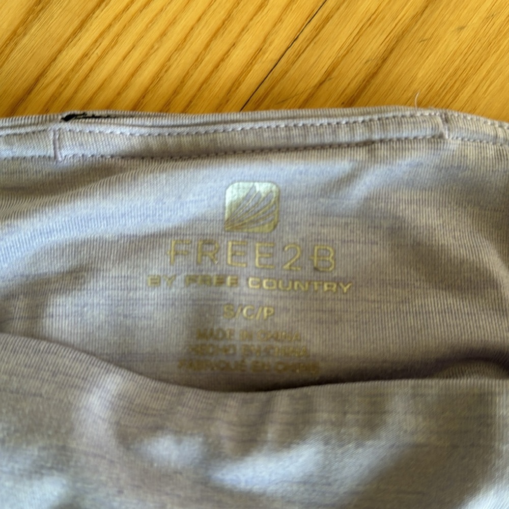 Free2b Free Country Leggings S Colorblock Athletic Yoga Workout Pants - Picture 2 of 3